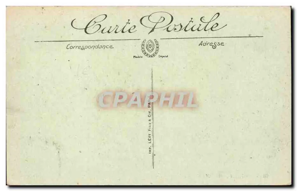 Soulac-sur-Mer — Efeito de Ondas — Selecta, n° 4055 - Verso