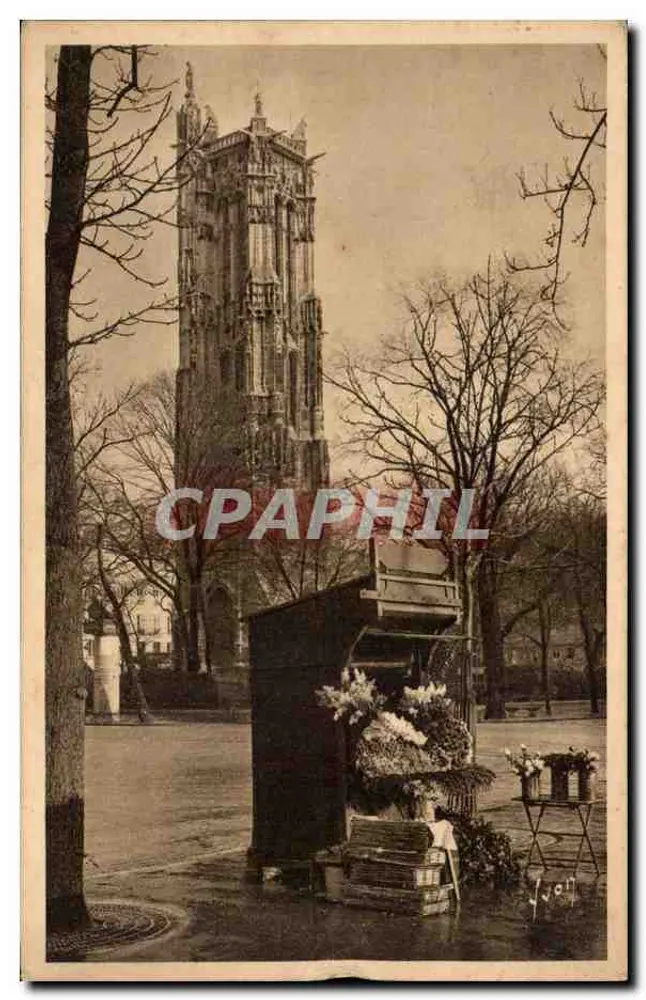 Paris — A Torre Saint-Jacques — Les Editions d'Art VYON - Frente