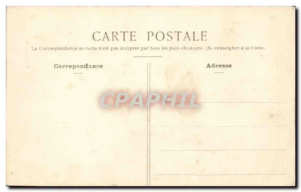 Paris-Passy — Torre de Passy — P. Marmuse, Paris - Verso