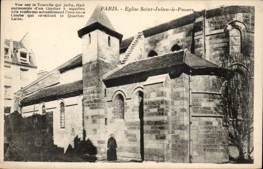Paris - Église Saint-Julien-le-Pauvre — Édition Alain - Vorderseite