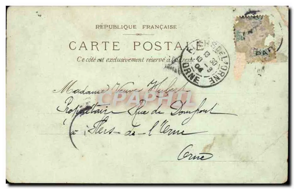 Paris, 17. A rue des Tuileries — editor Paris, 17 - Verso