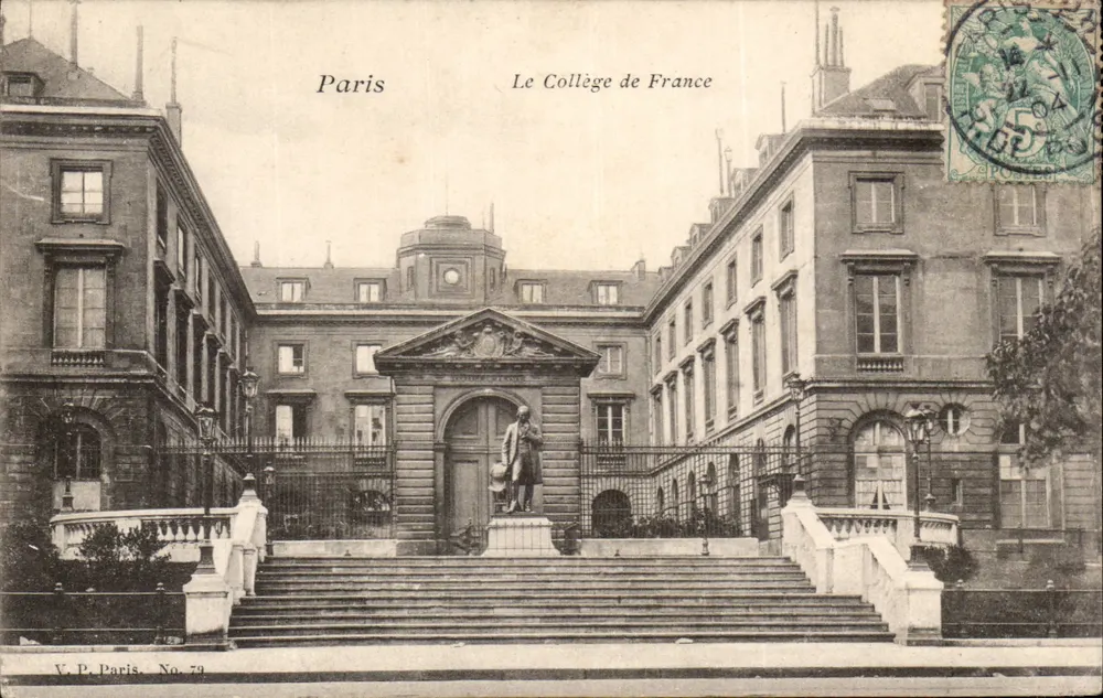 Paris — Das Collège de France — Antike Ansichtskarte Paris, Nr. 79 - Vorderseite