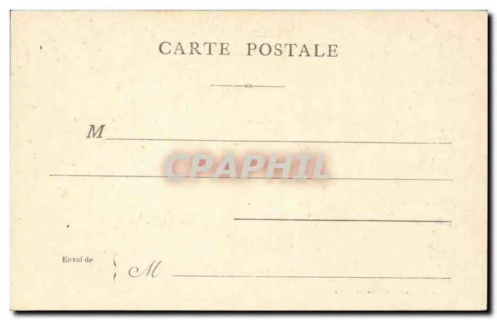 Paris — Longchamps — Editor não identificado, número de série não visível - Verso