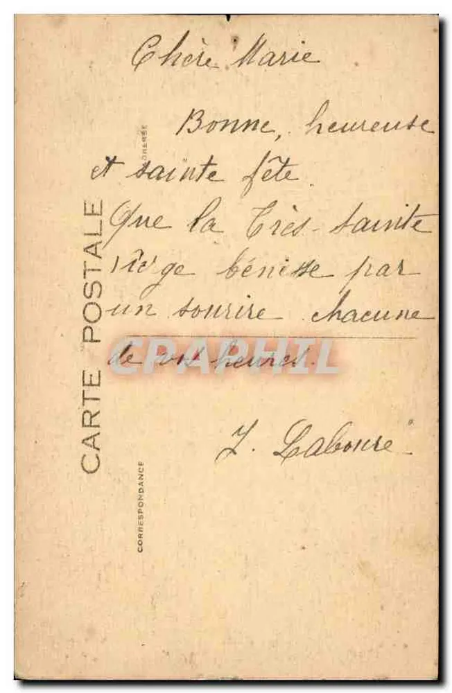 Nossa Senhora de Lourdes — estátua coroada — editor P.A.I.C. - Verso