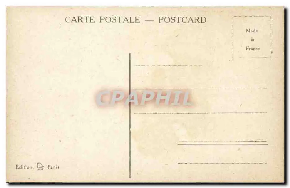 Landschaft mit Blick aufs Meer — Verlag Paris - Rückseite
