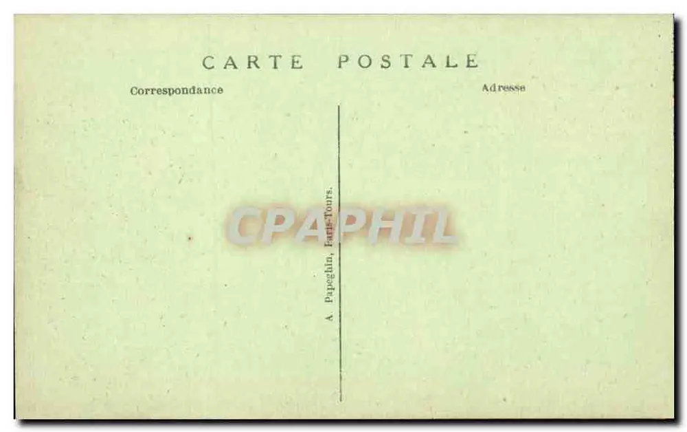 Paris — A Coluna do Louvre — A. P. - Verso