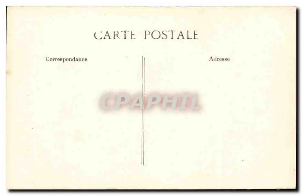 A. Vincent, 4, rue des Beaux-Arts – Paris - Verso