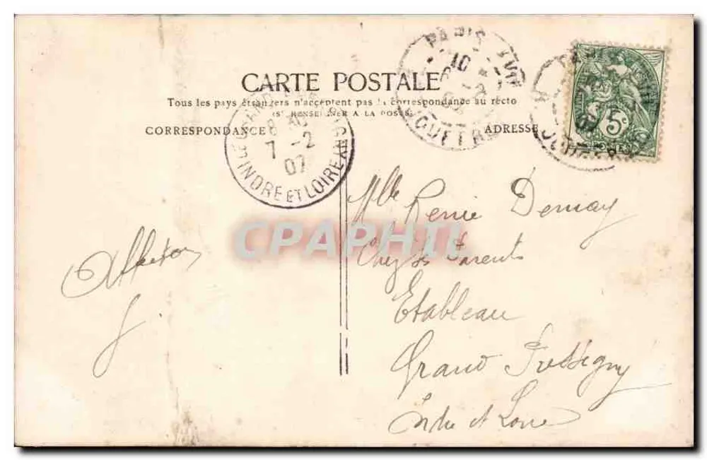 Religiöse Motive — GebetsSzene mit Nonnen — Verlag 'C. G. G. & Cie' n° 3316 - Rückseite