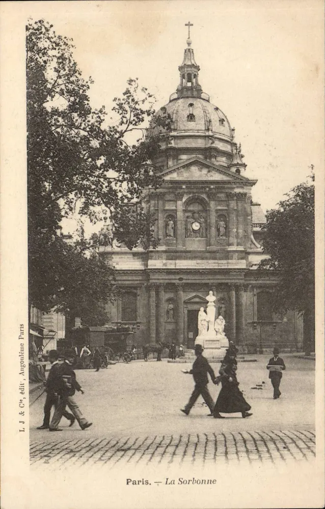 Paris — A Sorbonne — L. J. & Cie, Angoustrine, Paris - Frente