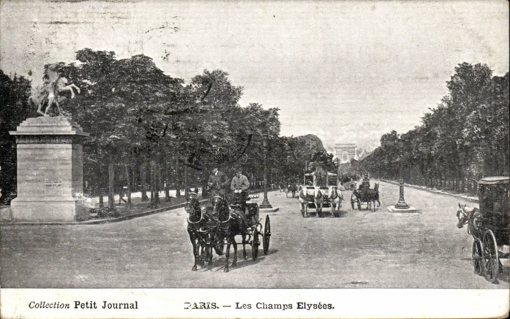 PARIS — Les Champs Elysées — Coleção Petit Journal - Frente