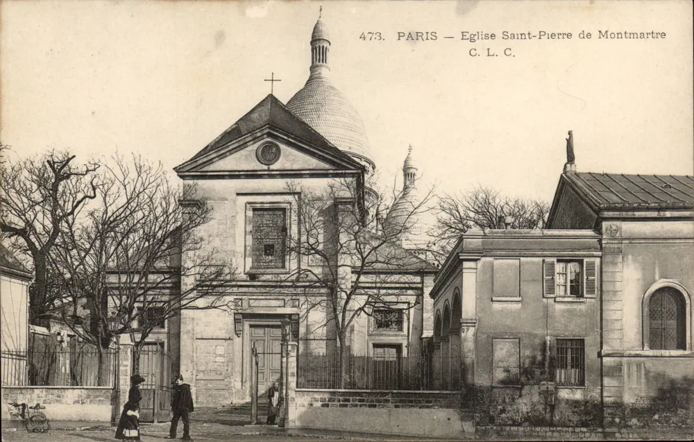 Paris — Kirche Saint-Pierre von Montmartre — C.L.C. n°473 - Vorderseite