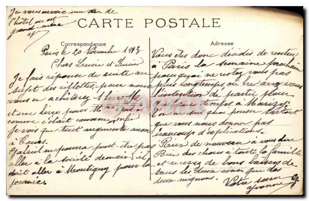 Der Marlboro Laden — 24 Rue des Capucines, Paris — Mrs. A. Wallis & Sons, Prop. - Rückseite