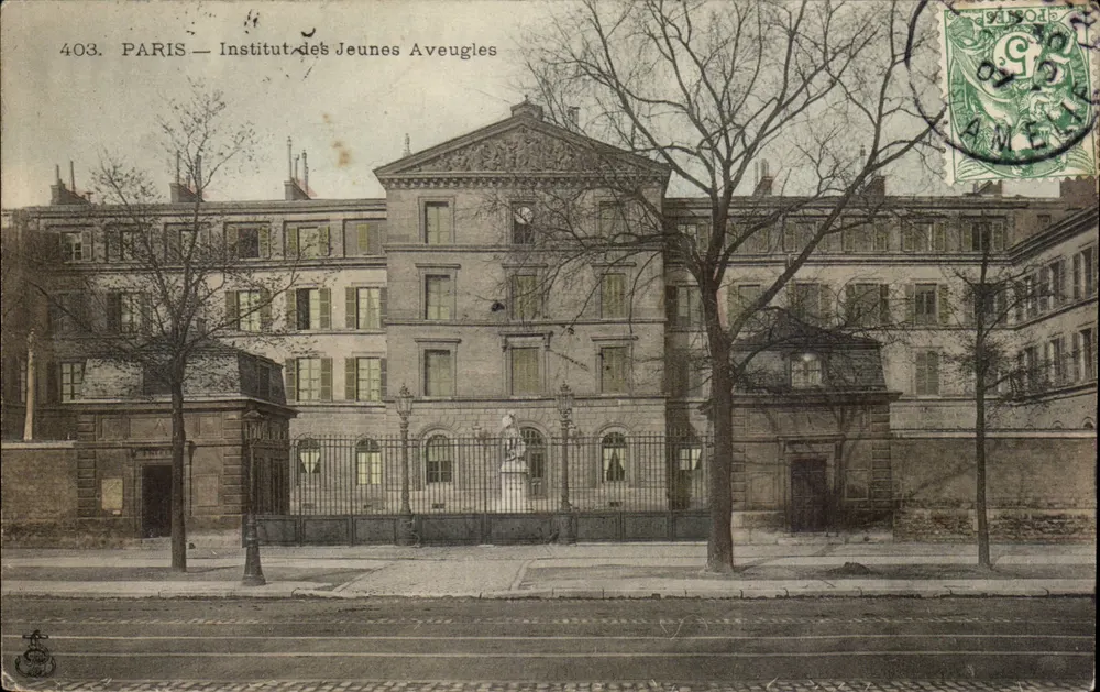 PARIS — Instituto dos Jovens Cegos — editor anônimo, n° 403 - Frente