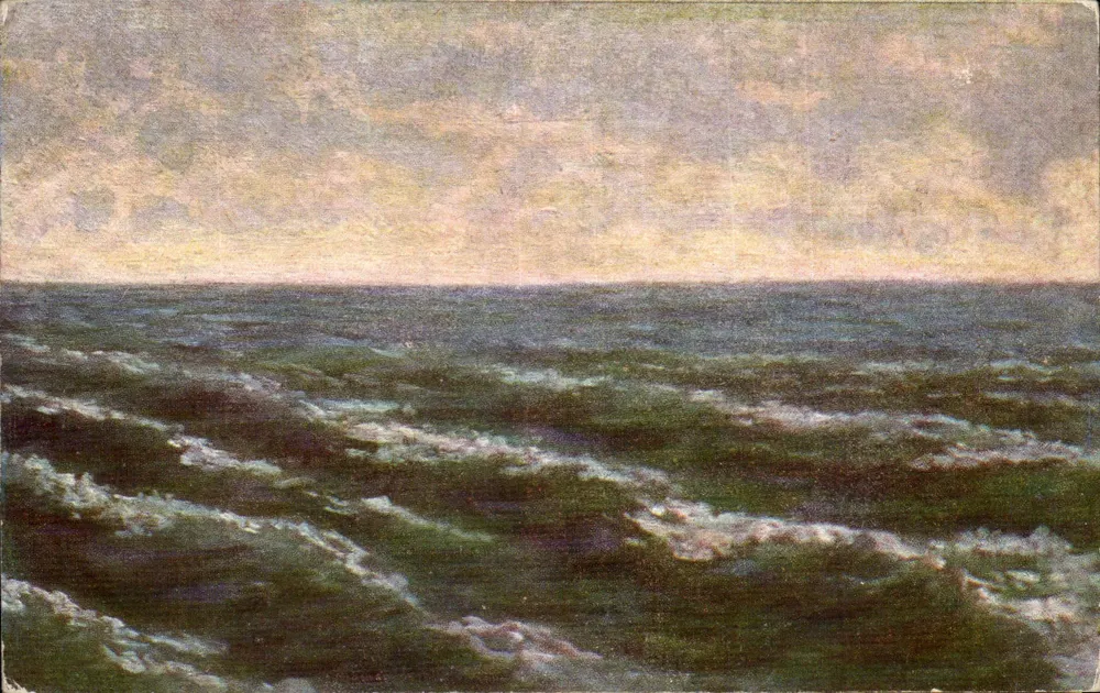 Stürmische See — V. PINI — N. 164-6 - Vorderseite