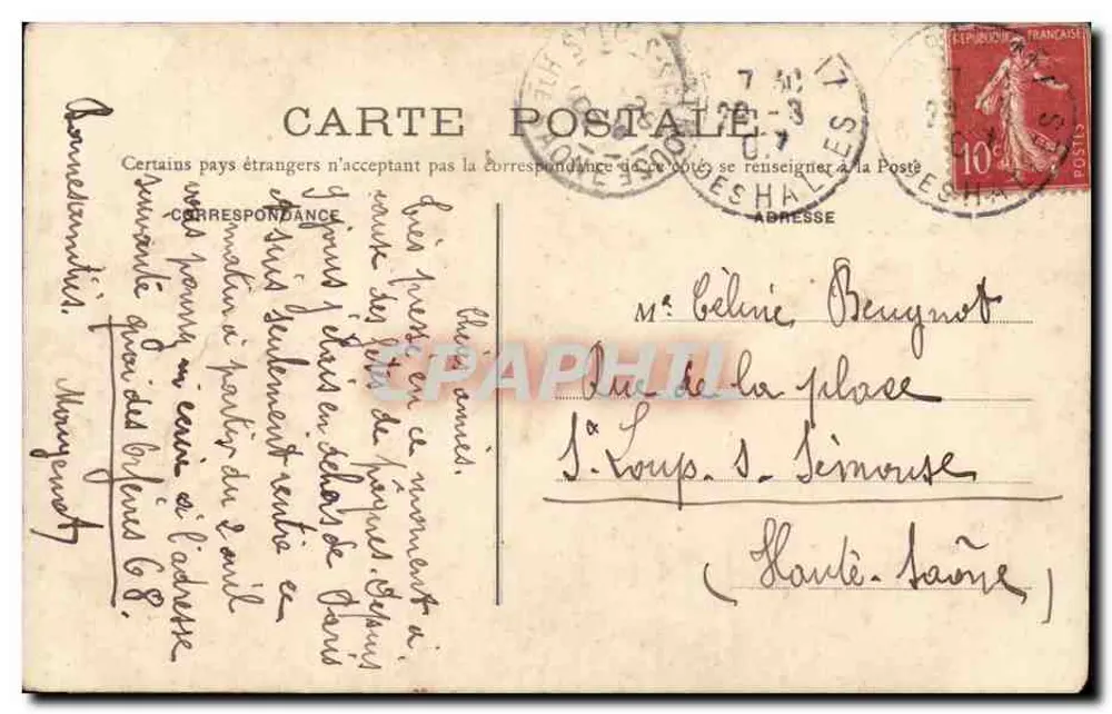 Paris - Church of Saint-Vincent-de-Paul — E.R. Paris, n°79 - Back