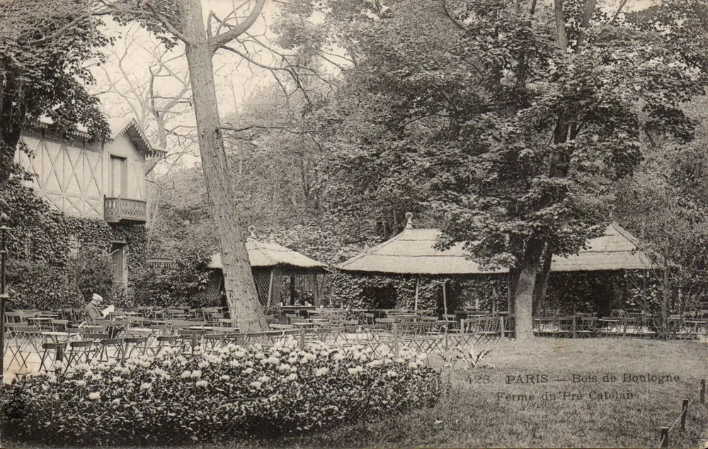 Paris — Bois de Boulogne — Hof des Pré Catalan — n°423 - Vorderseite