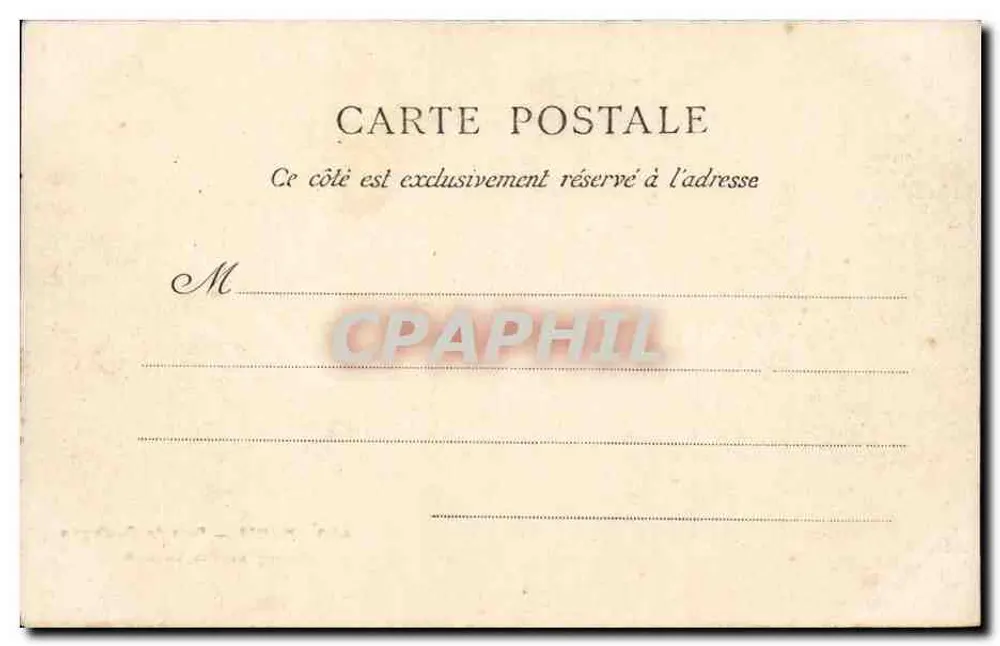 Paris — Bois de Boulogne — Hof des Pré Catalan — n°423 - Rückseite