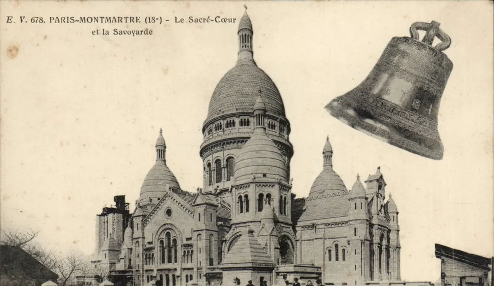 Paris-Montmartre (18.) - Der Sacré-Cœur und die Savoyarde - Vorderseite