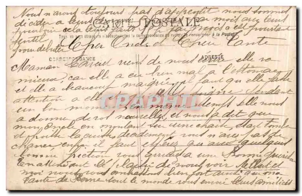 Paar — Porträt von Hochzeitspaar — Atelier AF, n° 721 - Rückseite