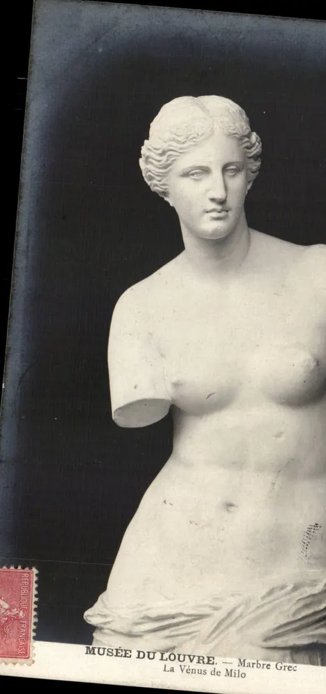 La Venus de Milo — Museo del Louvre — Mármol Griego - Anverso