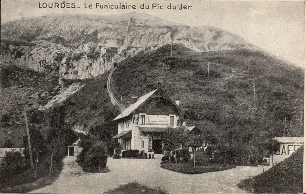 Lourdes — O Funicular do Pic du Jer — Edição Pelsaïs du Rètaire - Frente