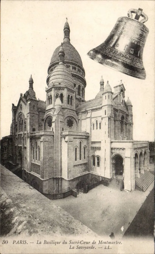 Paris — Basilika des Heiligen Herzens von Montmartre — La Savoyarde — LL. - Vorderseite