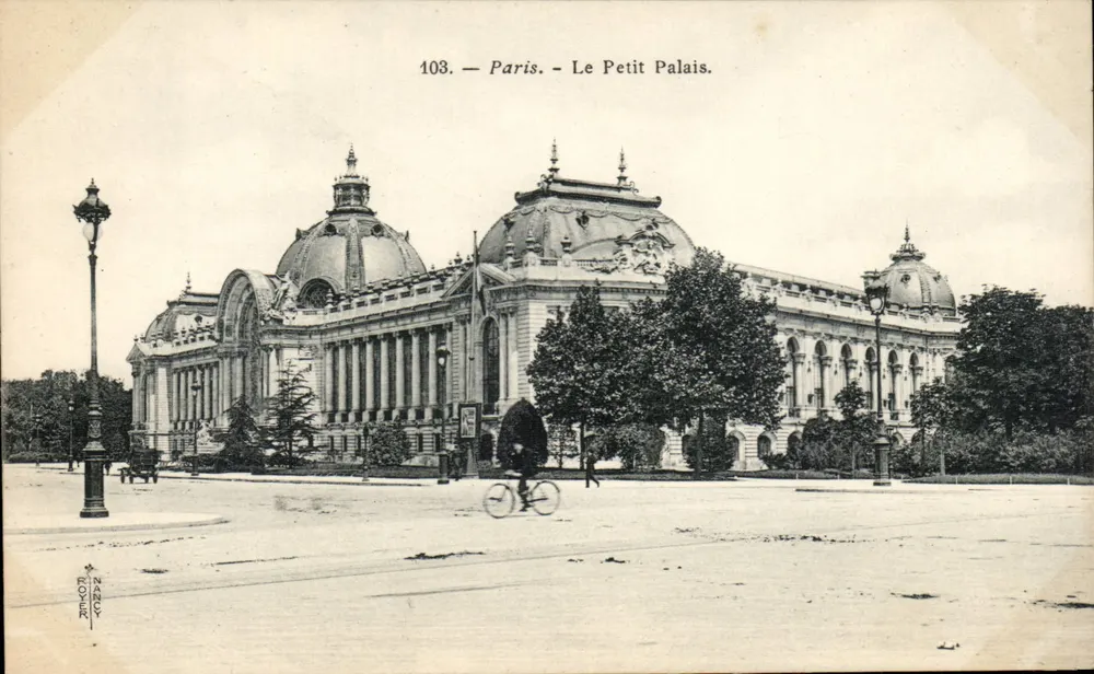 Paris — O Pequeno Palácio — NARCY, n° 103 - Frente