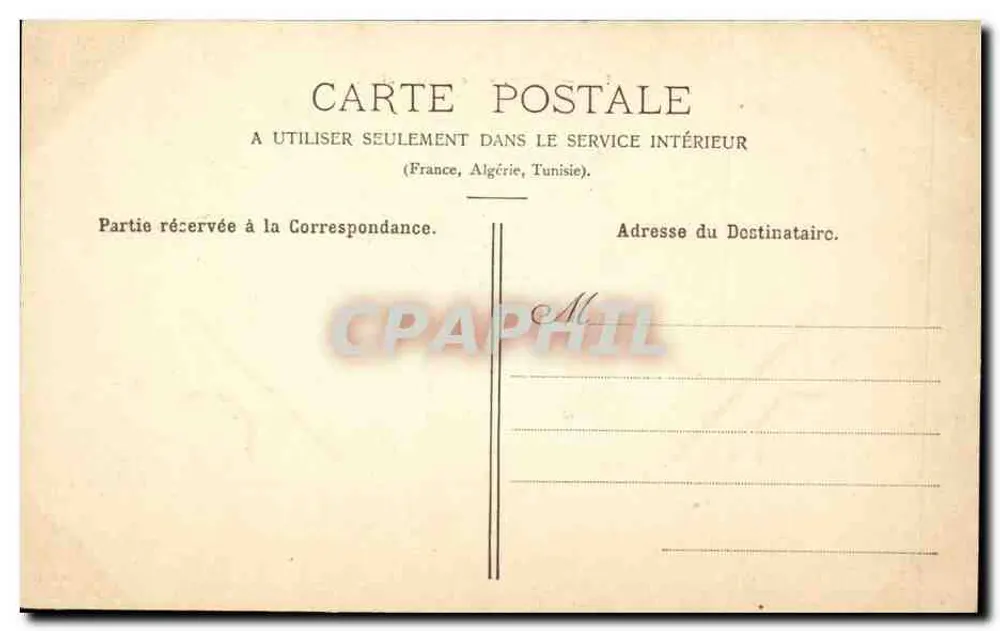 Paris — O Pequeno Palácio — NARCY, n° 103 - Verso