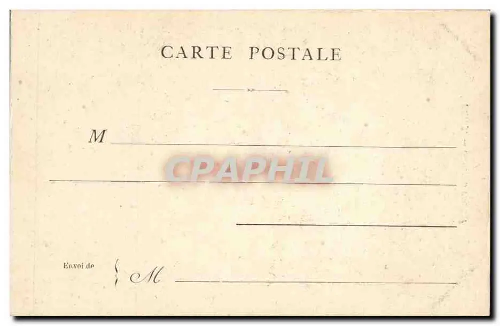 Paris — Bernard Palissy — estátua em um jardim - Verso