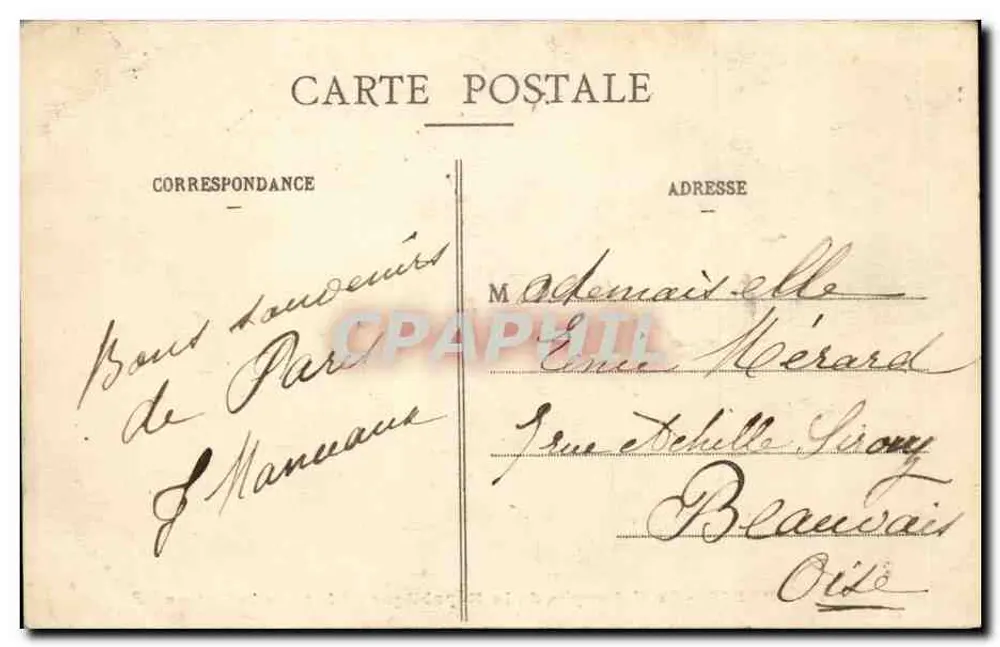 Paris - Der Triumph der Republik - Place de la Nation - Verlag: 247 - Rückseite