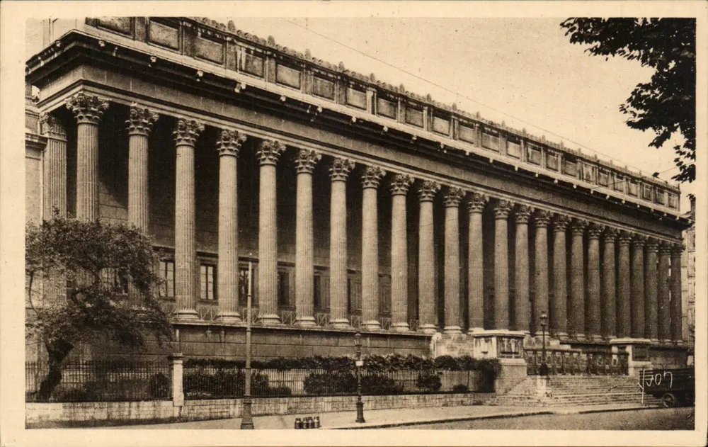 Lyon (Ródano) — O Palácio de Justiça — Edições d'Art YVON, Paris - Frente