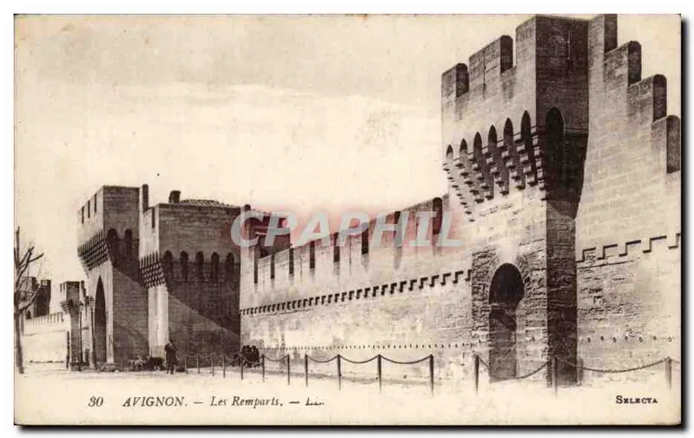 Avignon — Os Muros — SELECTA - Frente