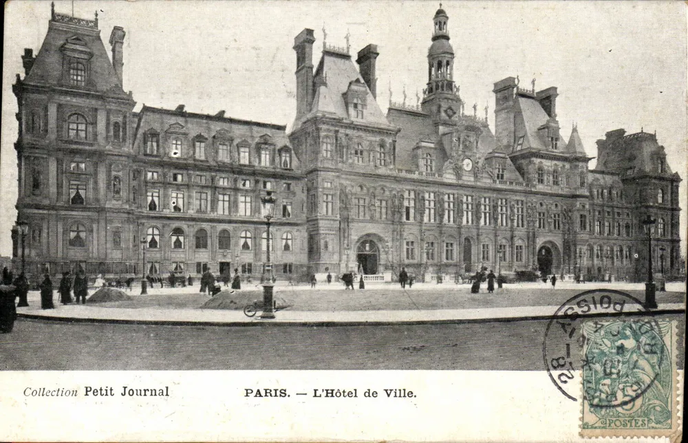 PARIS — A Prefeitura — Coleção Petit Journal - Frente