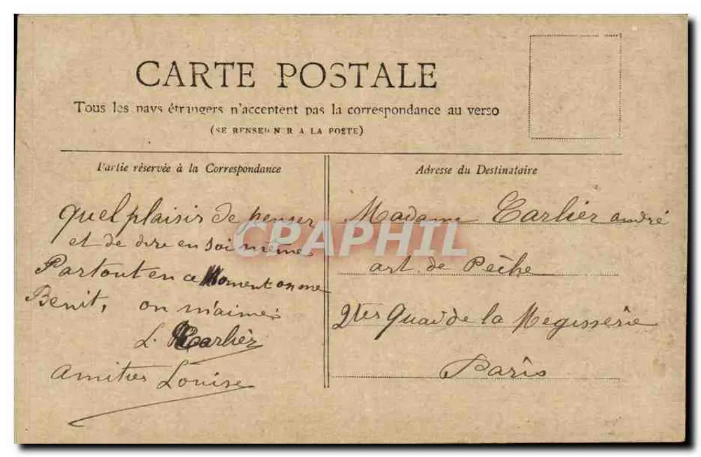 Paris — A Praça da Nação — Coleção Petit Journal - Verso