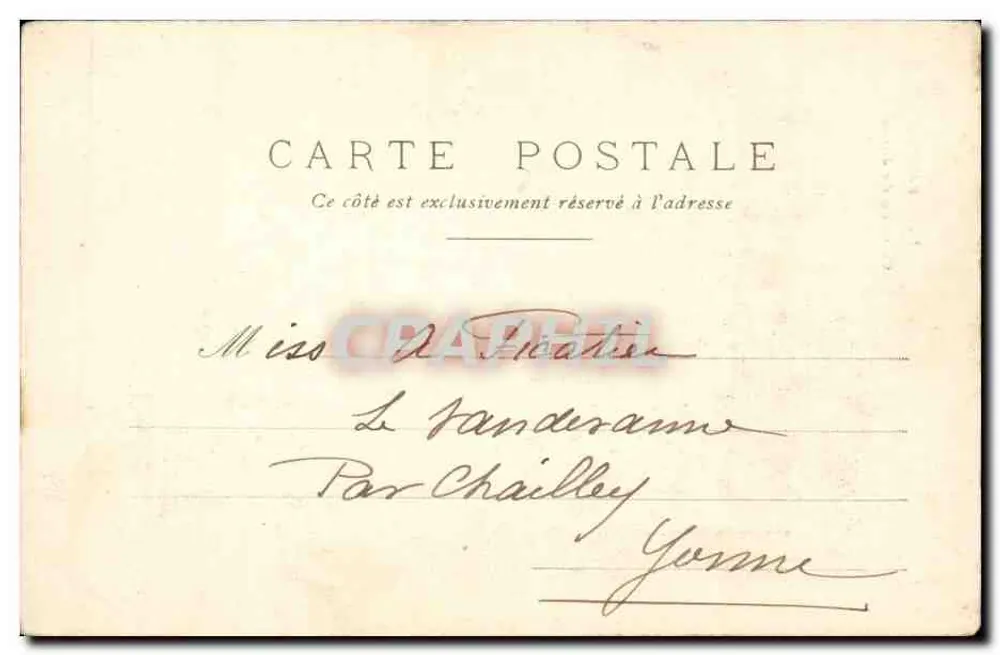 Juli-Säule — Paris — Verlag Maud, Nr. 52 - Rückseite