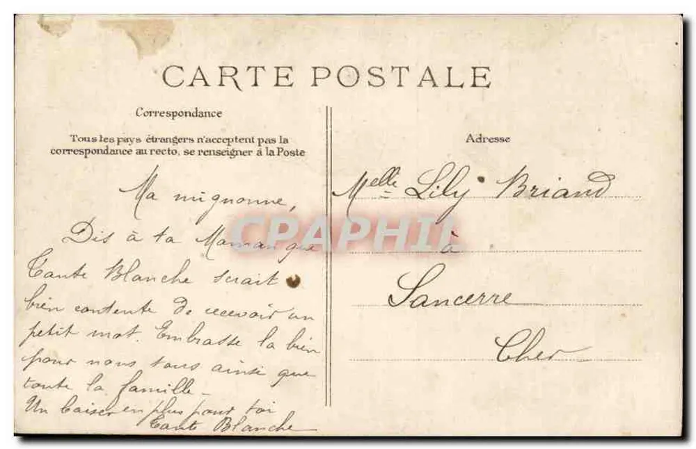 Porta de Boa Sorte de Paris — quatro vistas de Paris em um trevo — editor F.L.D. - Verso