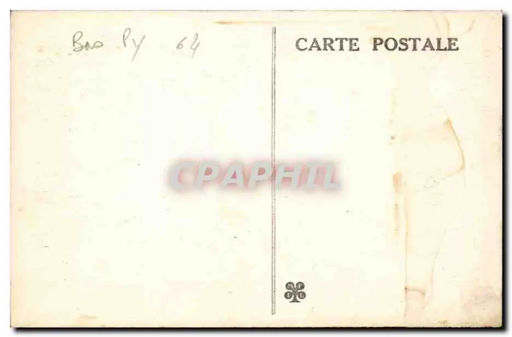 Eaux-Chaudes — Die Kapelle des Alten Weges — Verlag M.T.E. n°635 - Rückseite