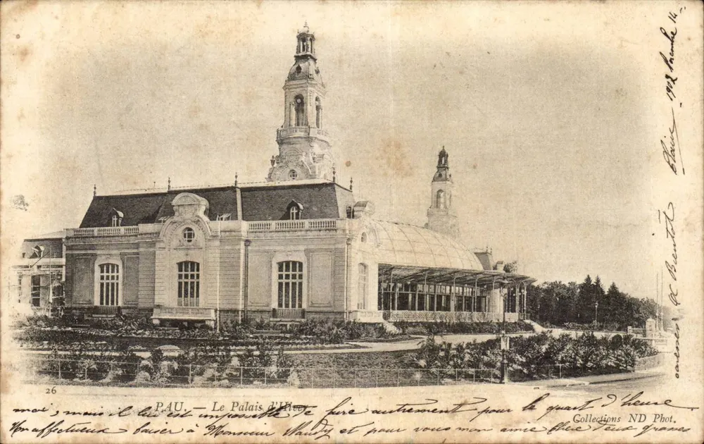 Pau — O Palácio de Inverno — Editor Blaik, n°26 - Frente