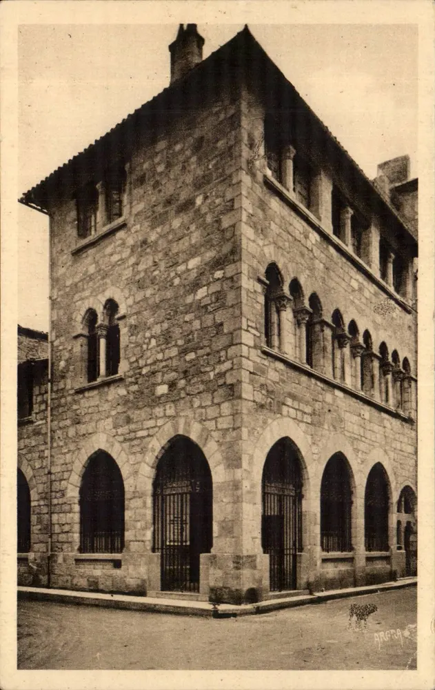 Figeac (in Quercy) — Eine englische Haus vom 14. Jahrhundert (Rekonstruktion) — Verlag: Atelier des Arts Graphiques de Toulouse - Vorderseite