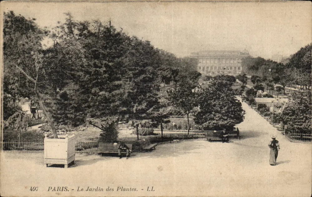 PARIS - O Jardim dos Plantas - LL n°497 - Frente