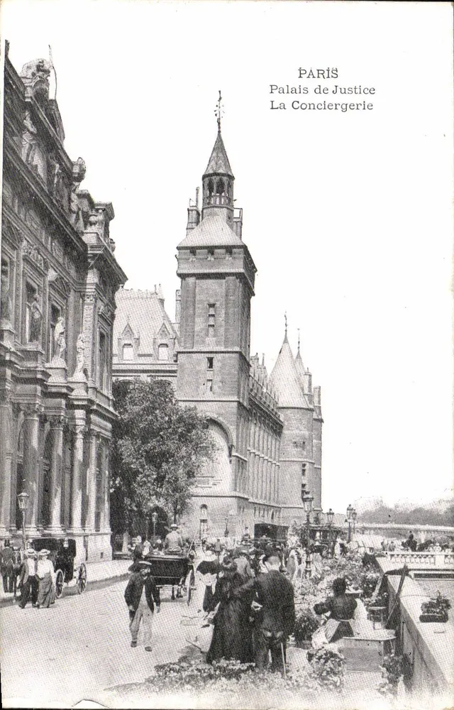 Paris — Palais de Justice, La Conciergerie — Verlag nicht sichtbar - Vorderseite