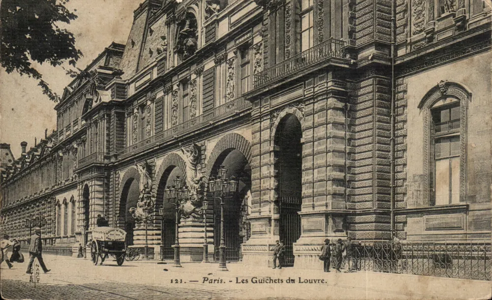 Paris — Les Guichets du Louvre — n°121 - Frente