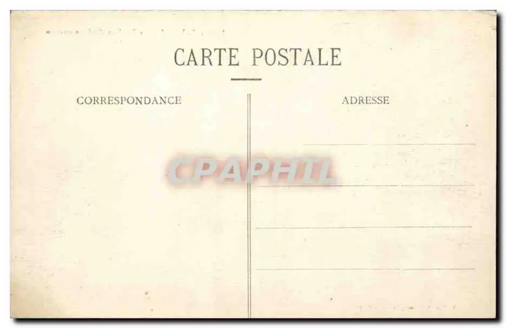 Lycée Lakhanal — O Pavilhão Administrativo — V. Monist, editor, Bourg-la-Reine - Verso