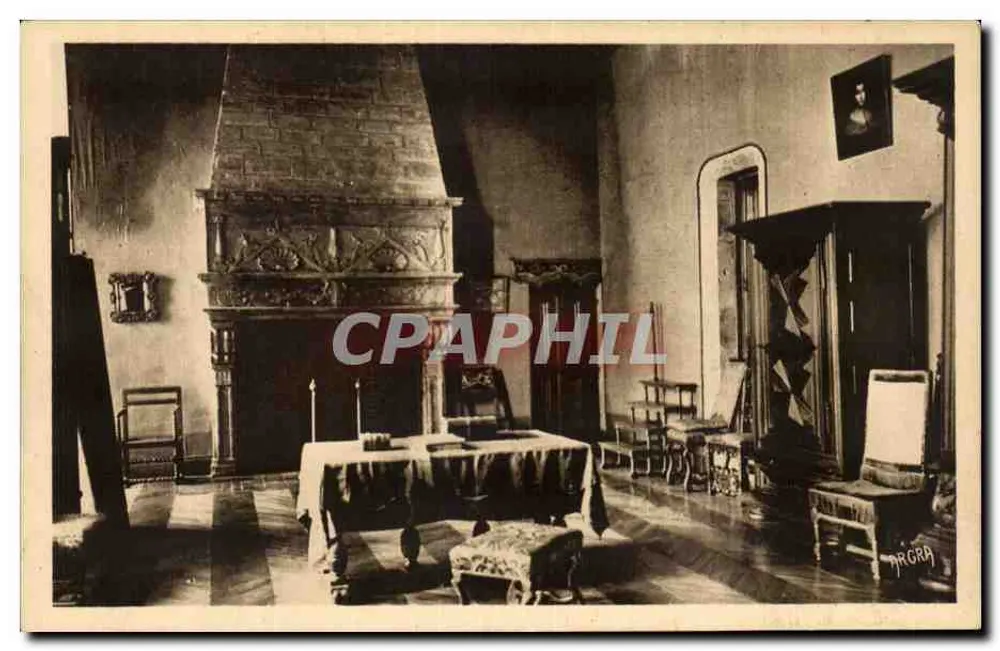 Zimmer Louis XV — Schloss Castelnaud (Lot) — Arts Graphiques de Balouse - Vorderseite