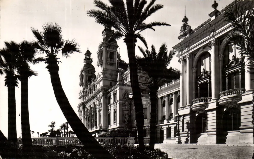 Monte-Carlo — Le Théâtre et les Terrasses — Éditeur L. GILLET & Cie, n°715 - Vorderseite
