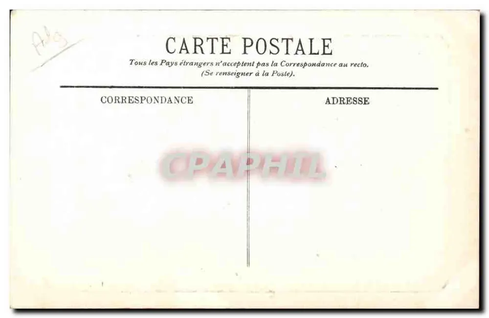 Landschaft des südlichen Algeriens — Szenen und Typen — Verlag nicht sichtbar - Rückseite