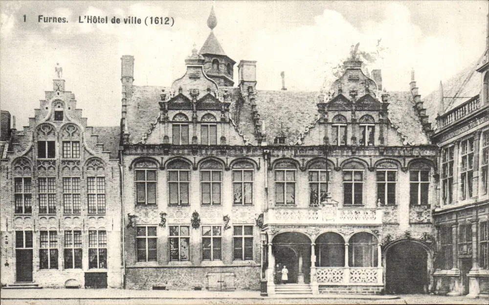 Furnes. Das Rathaus (1612) — Verlag: Ration, Furnes - Vorderseite