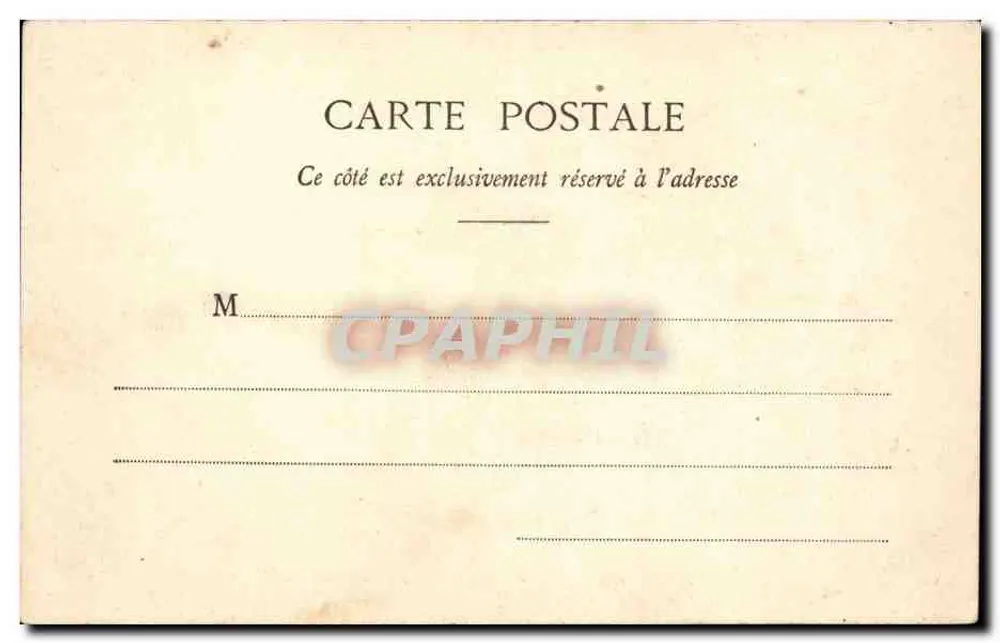 Paris - Bois de Boulogne - Schloss Madrid — Verlag Heublès, n° 230 - Rückseite