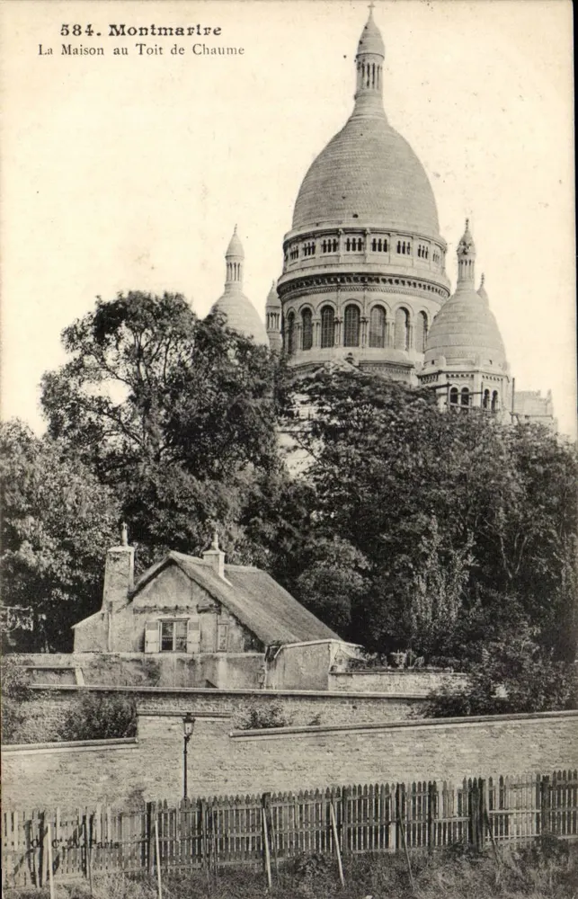 Montmartre — Das Dach aus Stroh — n°584 - Vorderseite