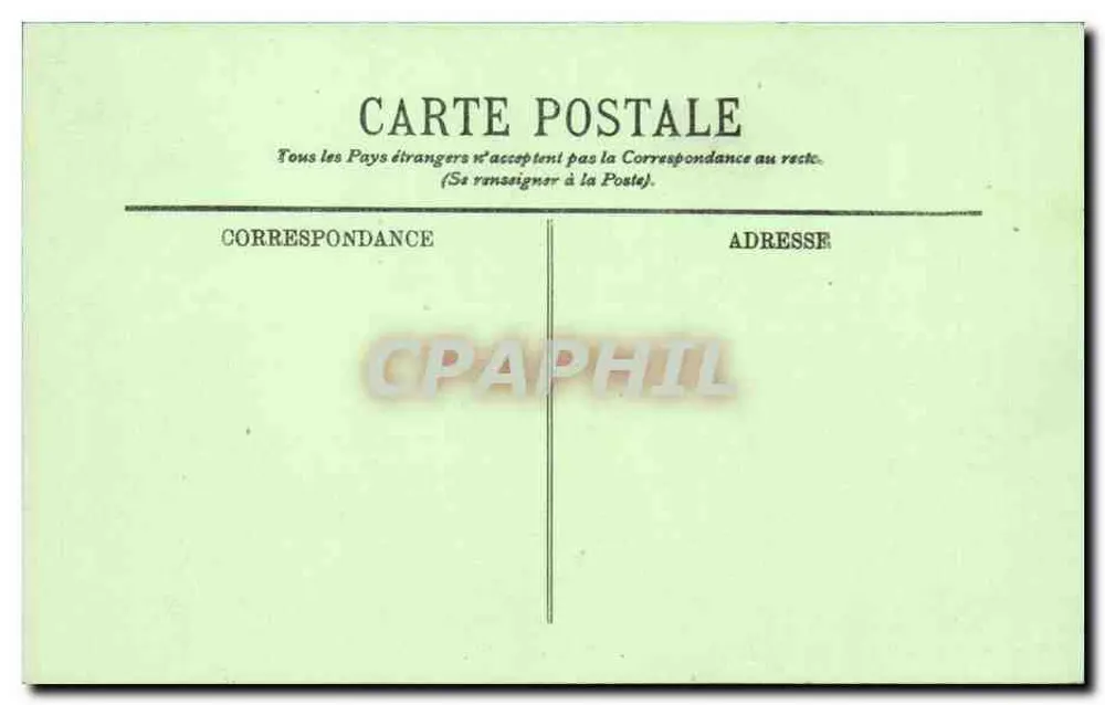 Paris — Faubourg Saint-Honoré und Hôpital Beaujon — LL. — N° 913 - Rückseite